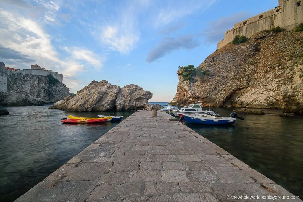 dubrovnik west harbour