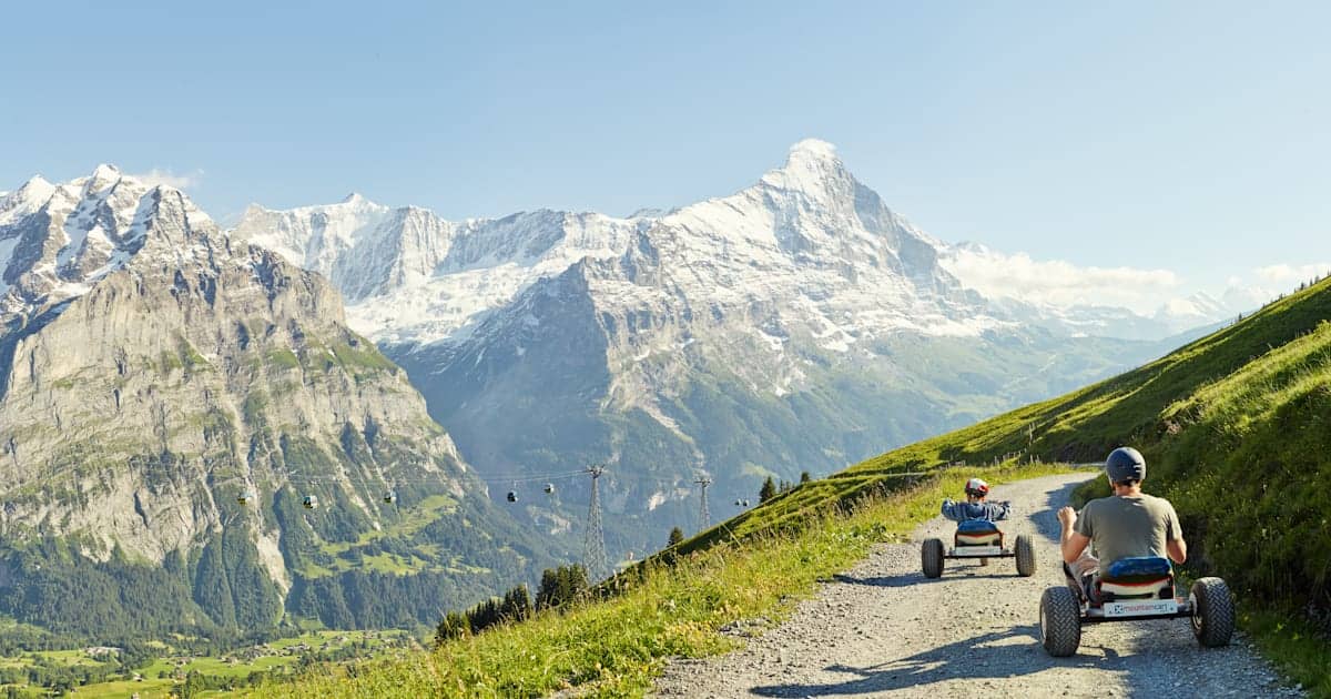 mountain cart grindelwald first