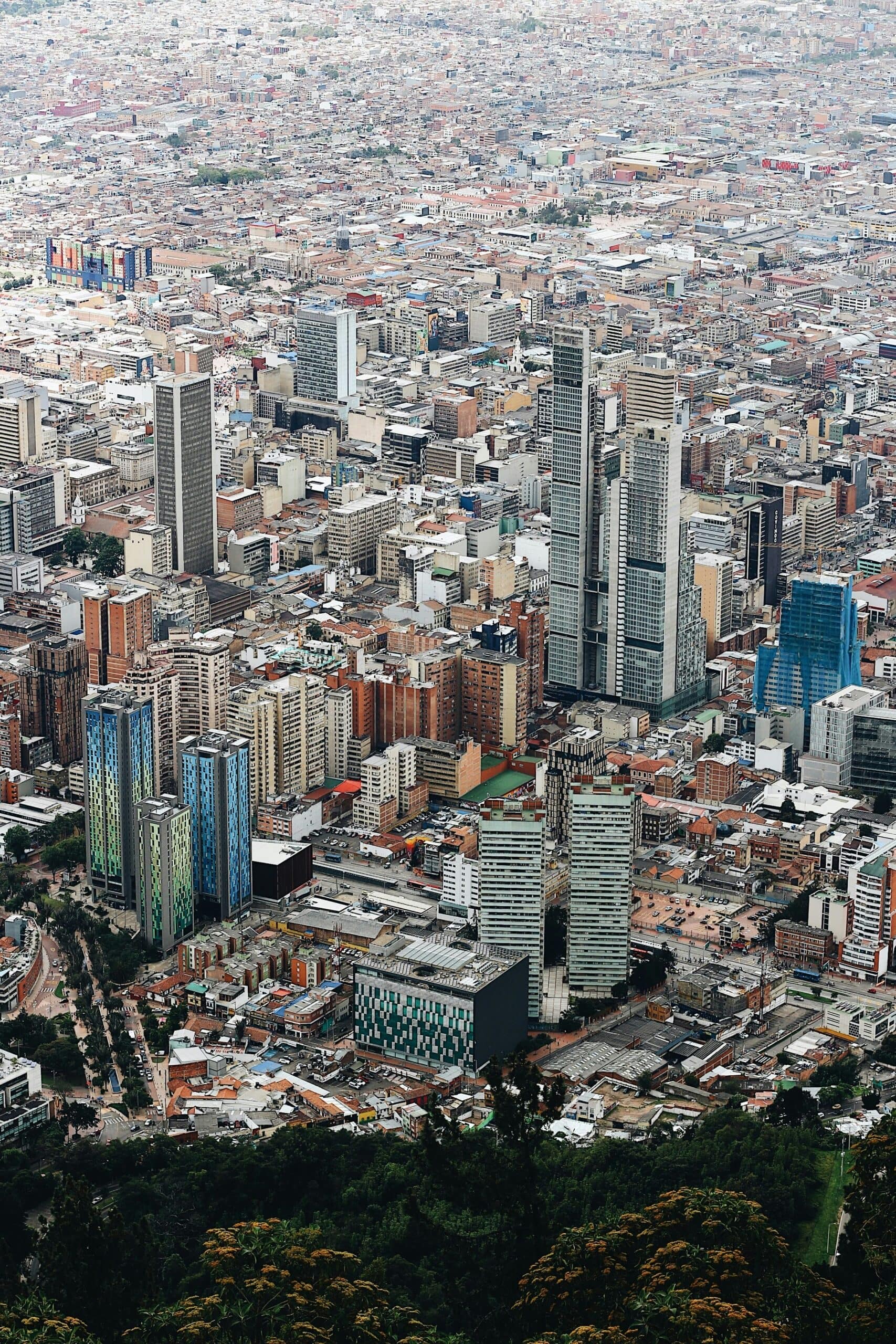 bogota from moserrate