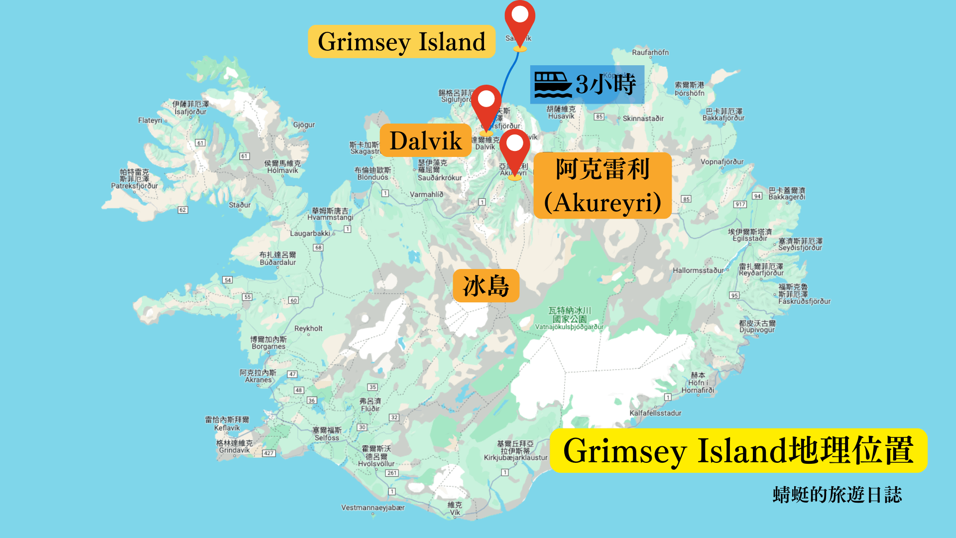 Grimsey Island地理位置