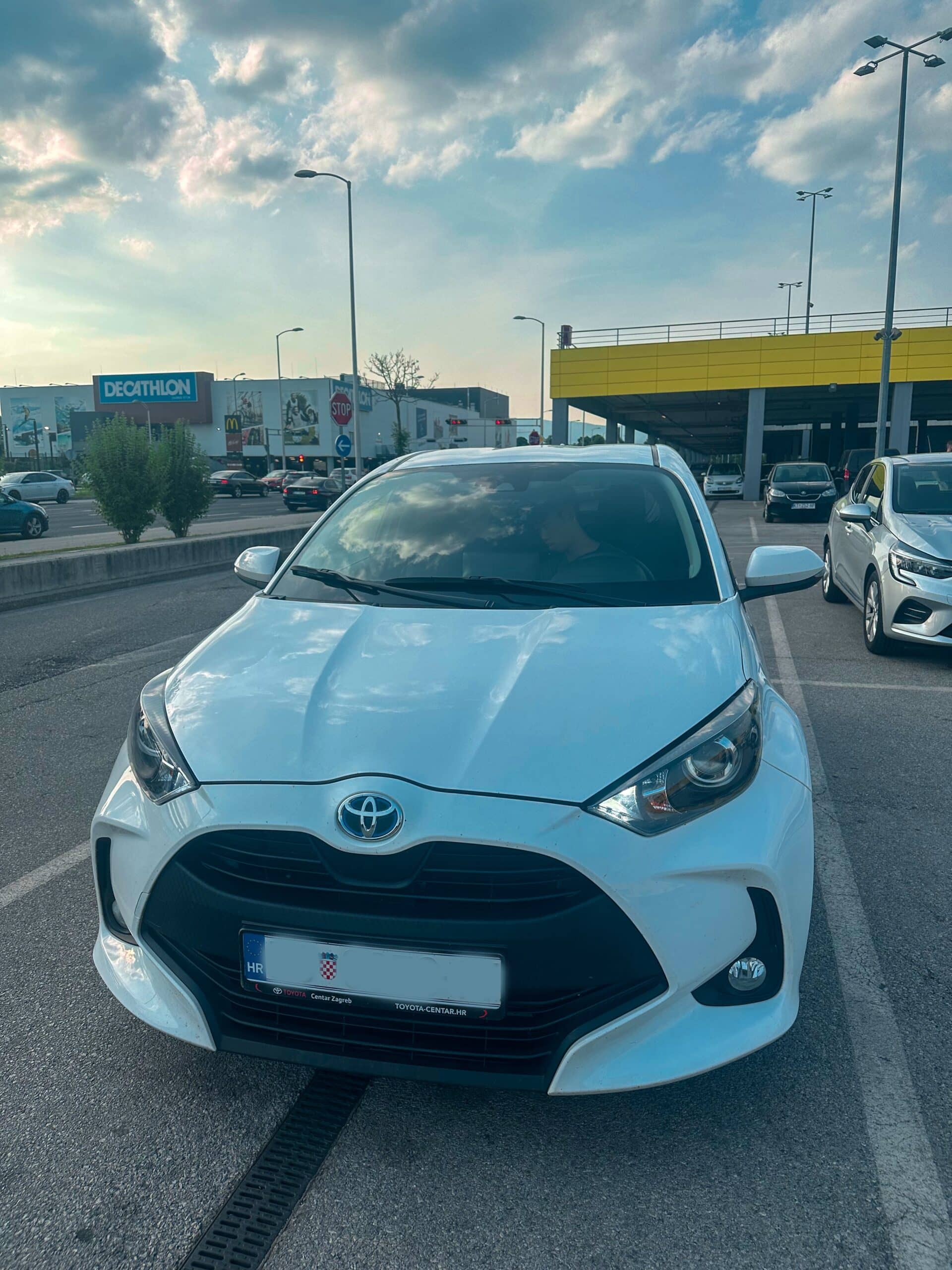 croatia rent a car toyota yaris