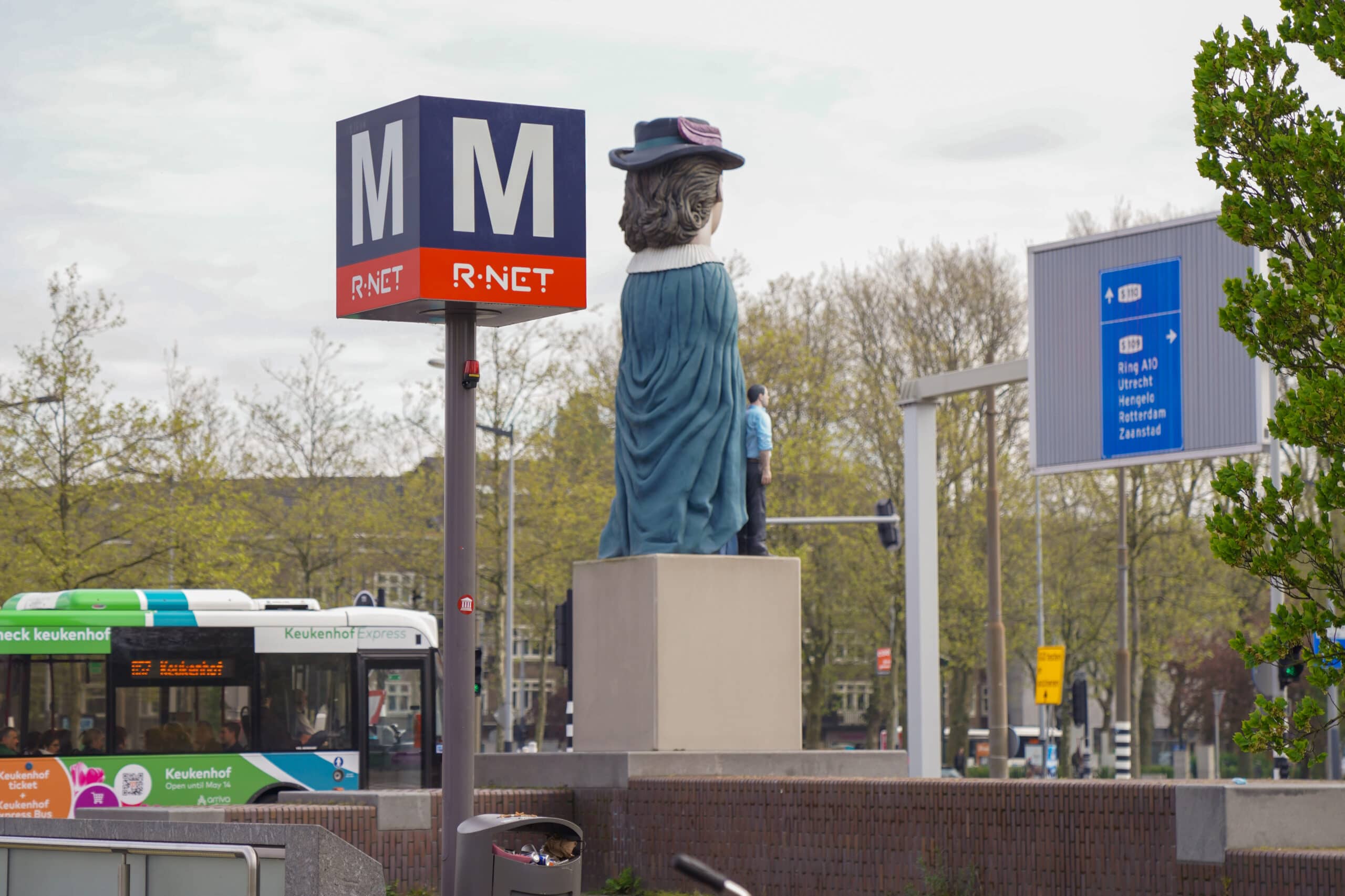 metro station in Amsterdam