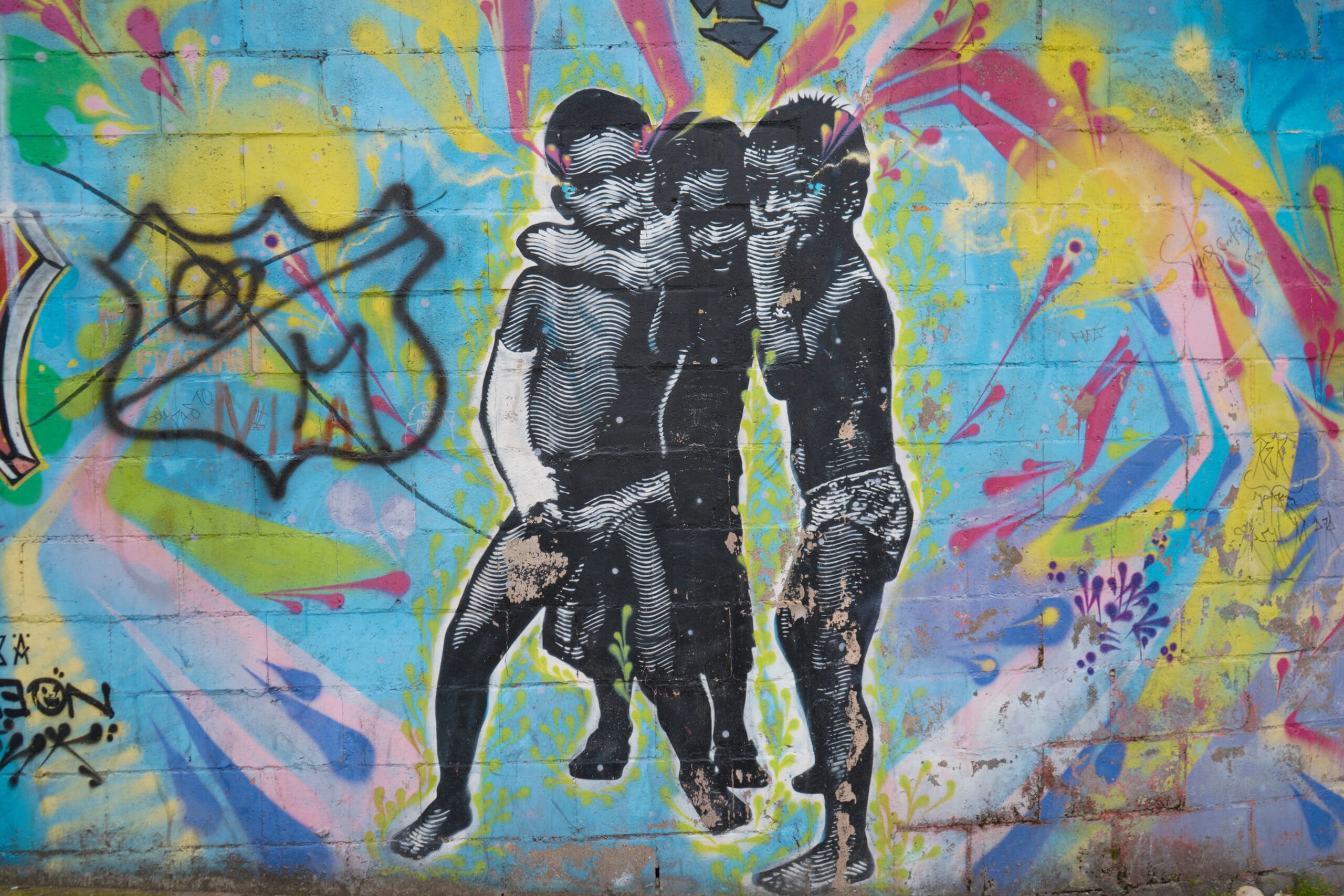 graffiti in la candelaria