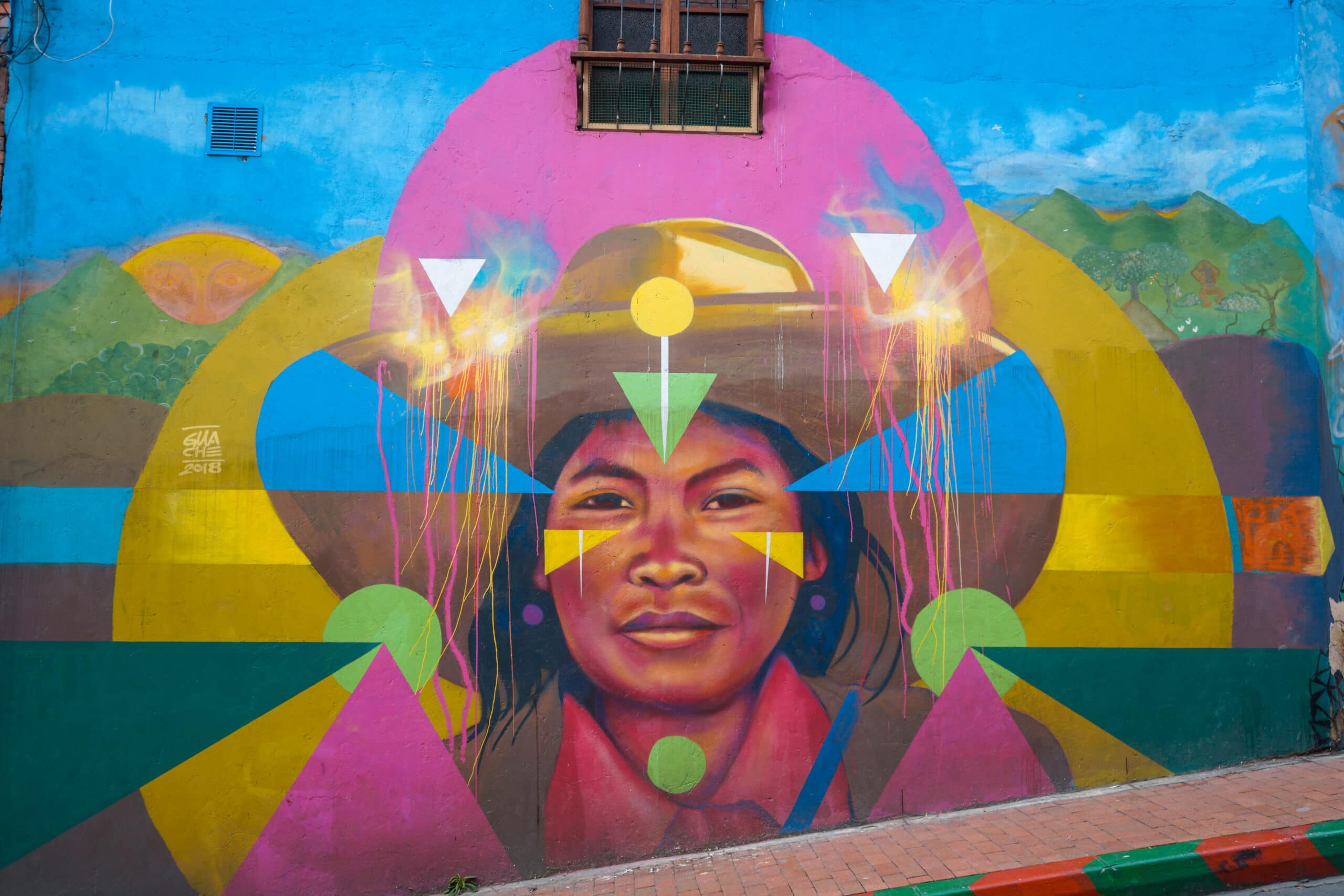 graffiti in la candelaria
