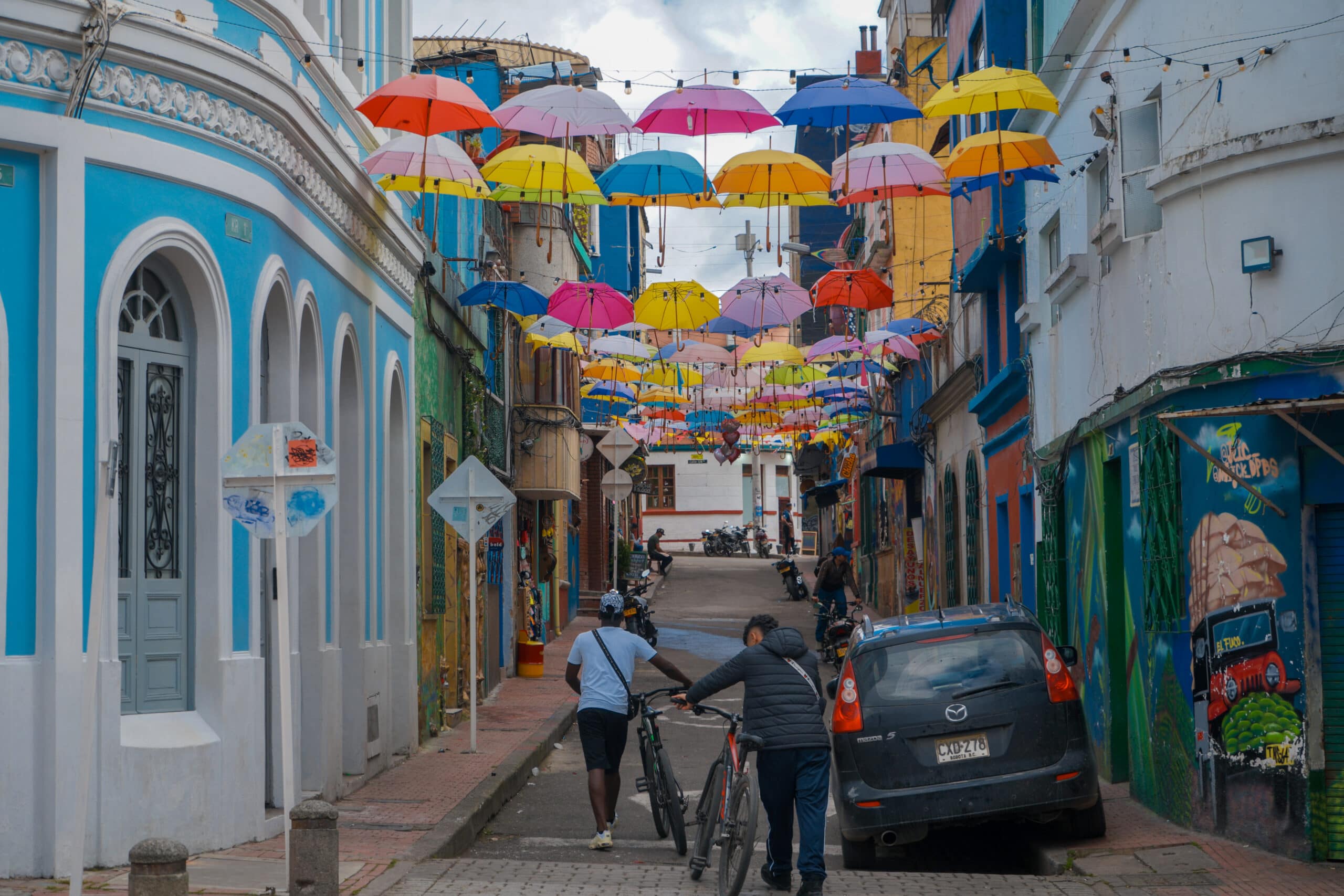 rainbow street la candelaria