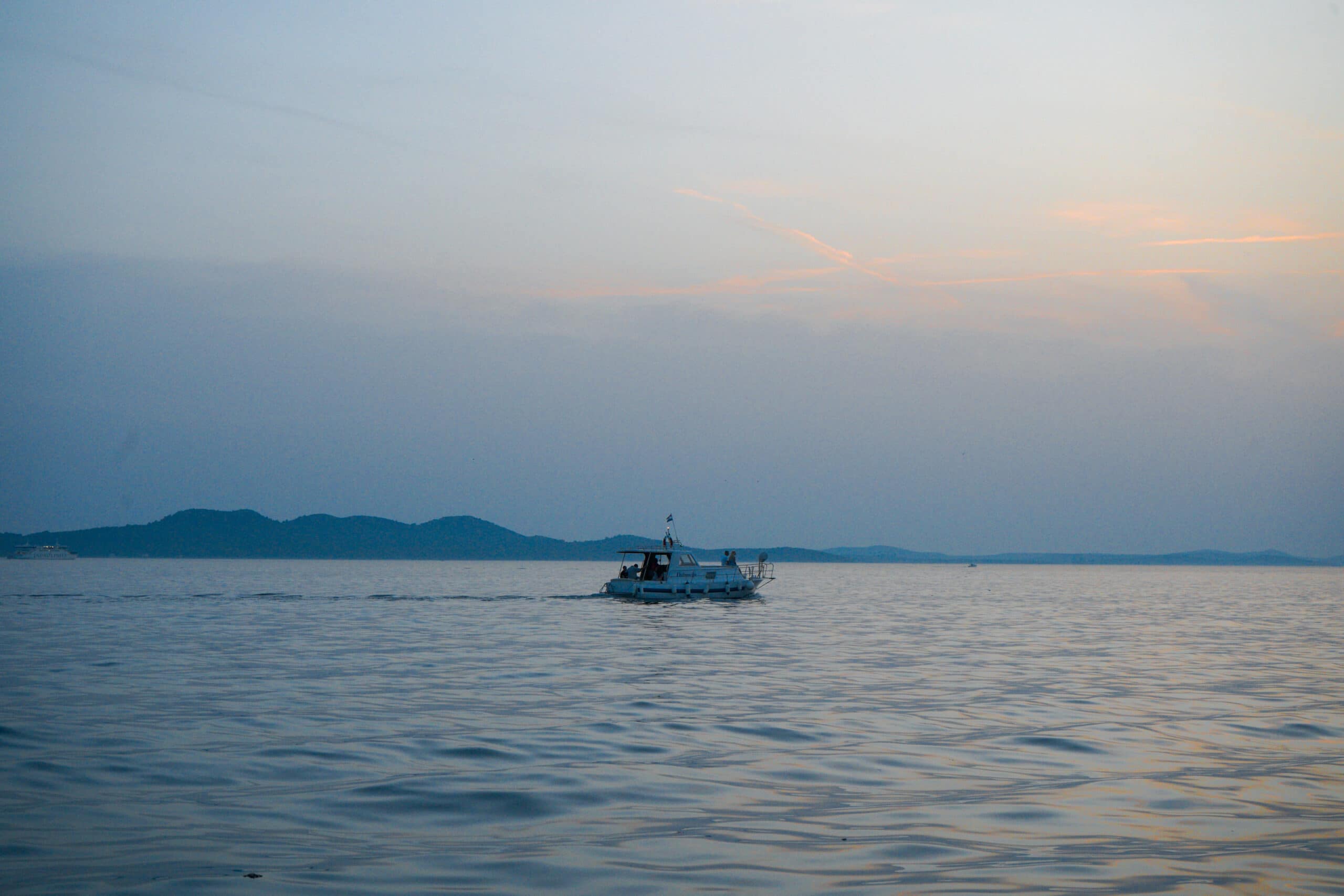 sea organ sunset view from zadar