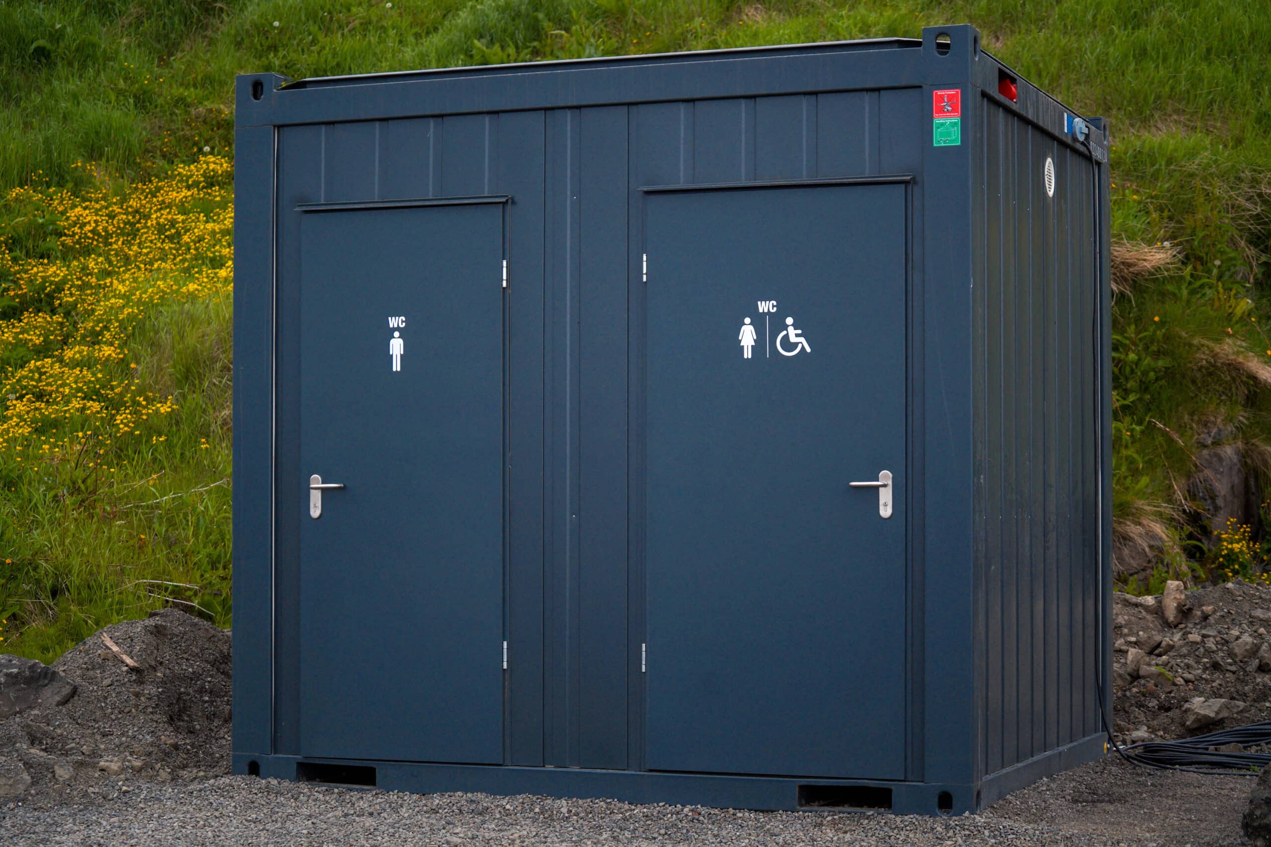 toilet on grimsey island