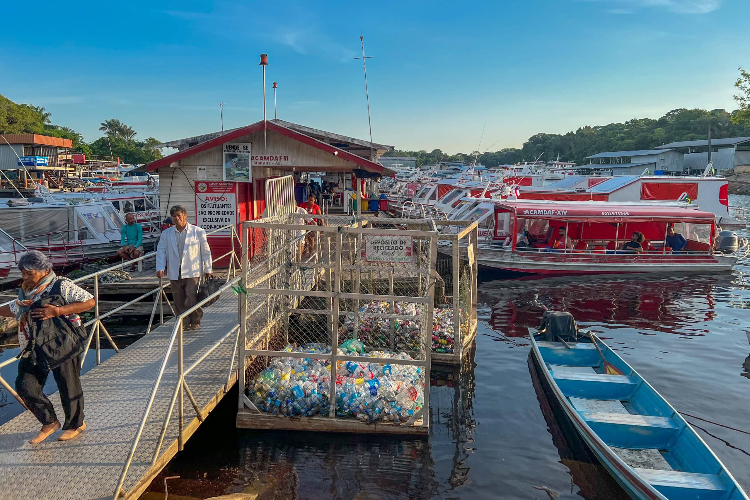 pier to go to Amazon forest in Manaus