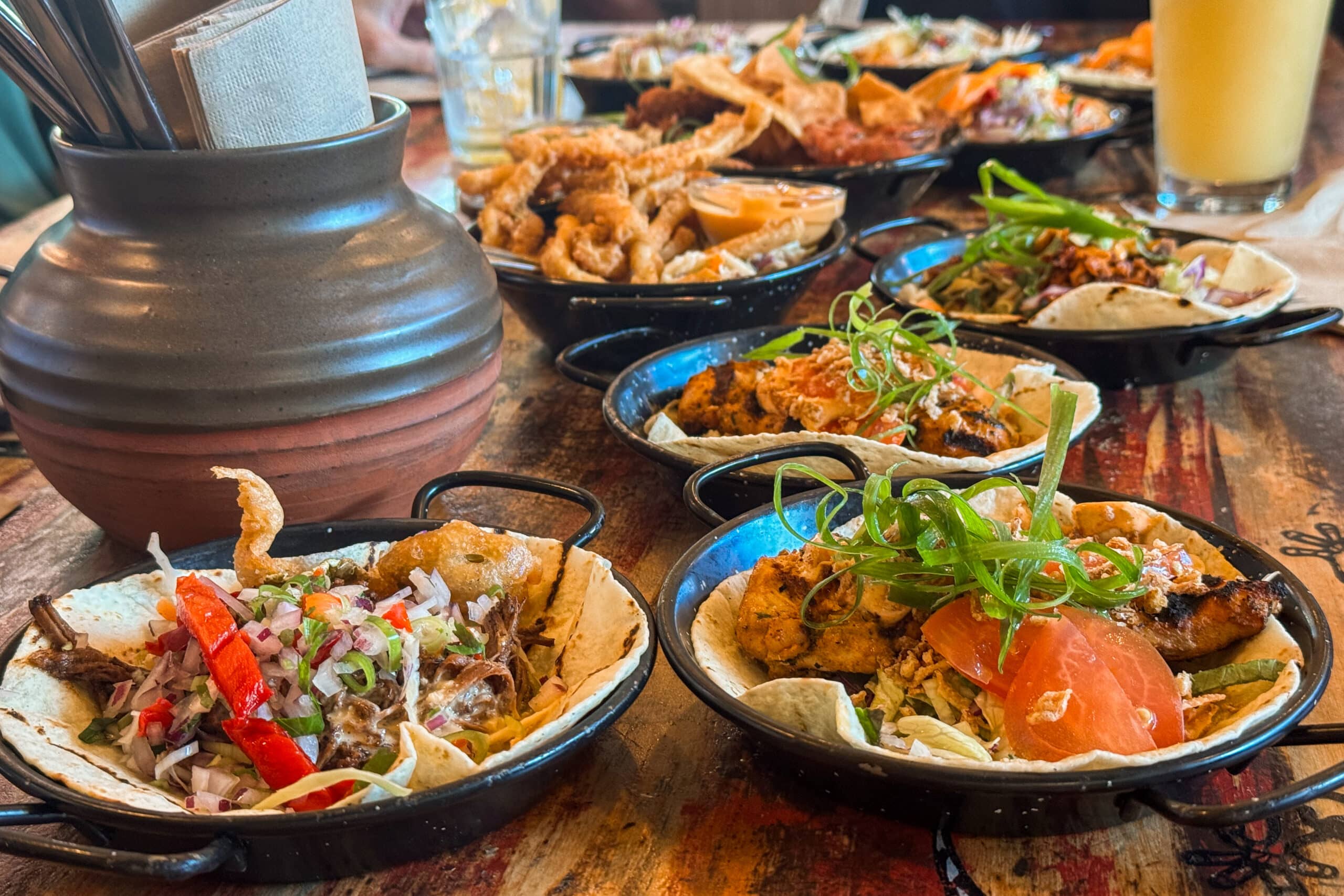Tacos in Amigos, Wanaka
