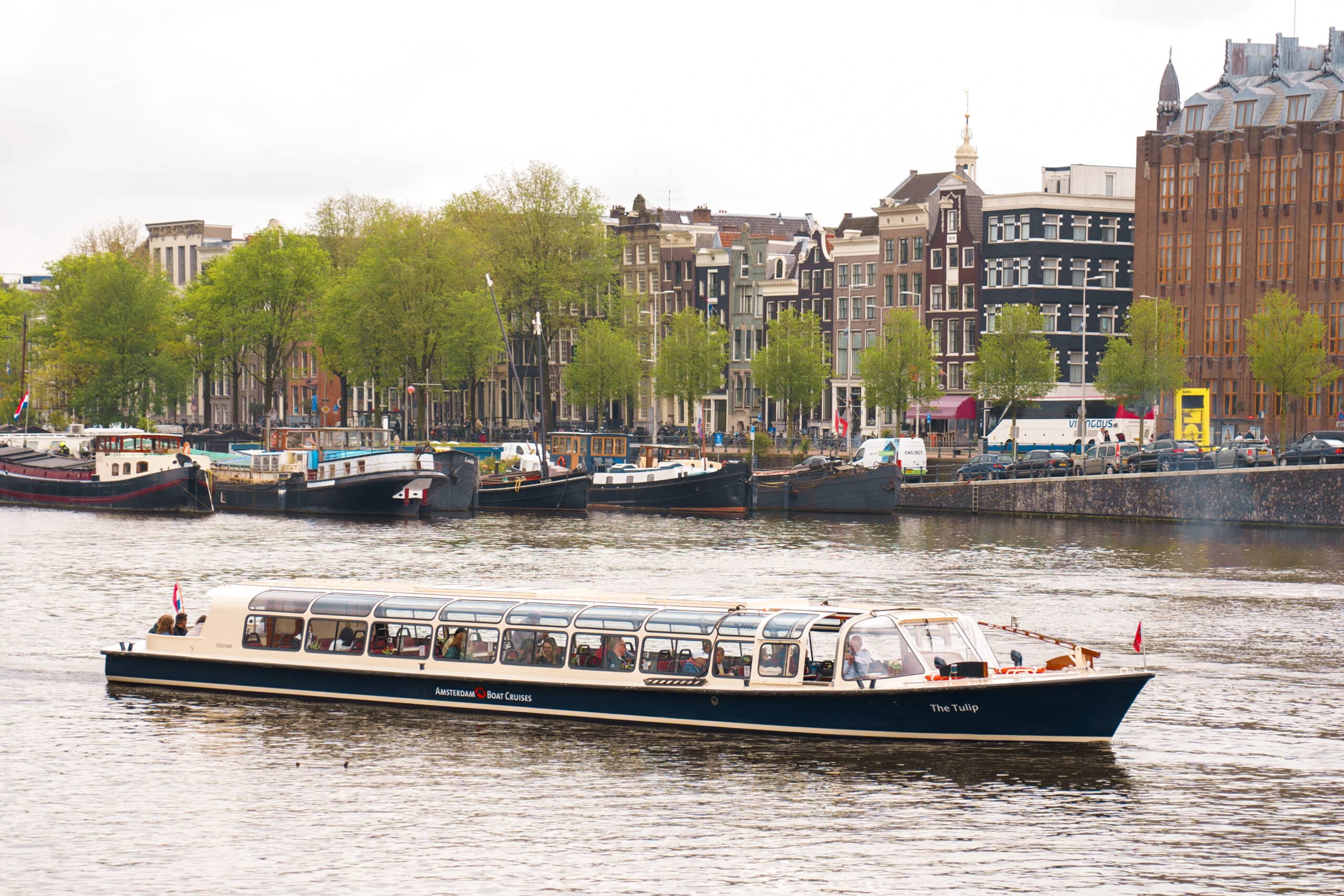 Canal cruise in Amsterdam