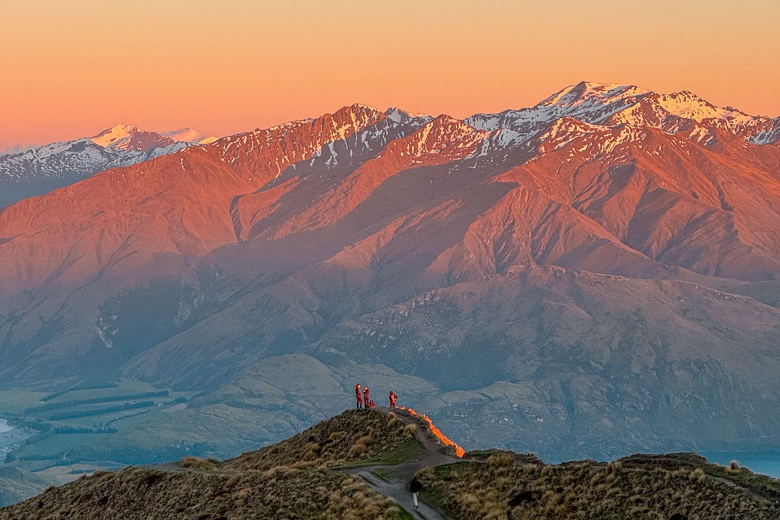 Sunrise at Roys Peak, New Zealand