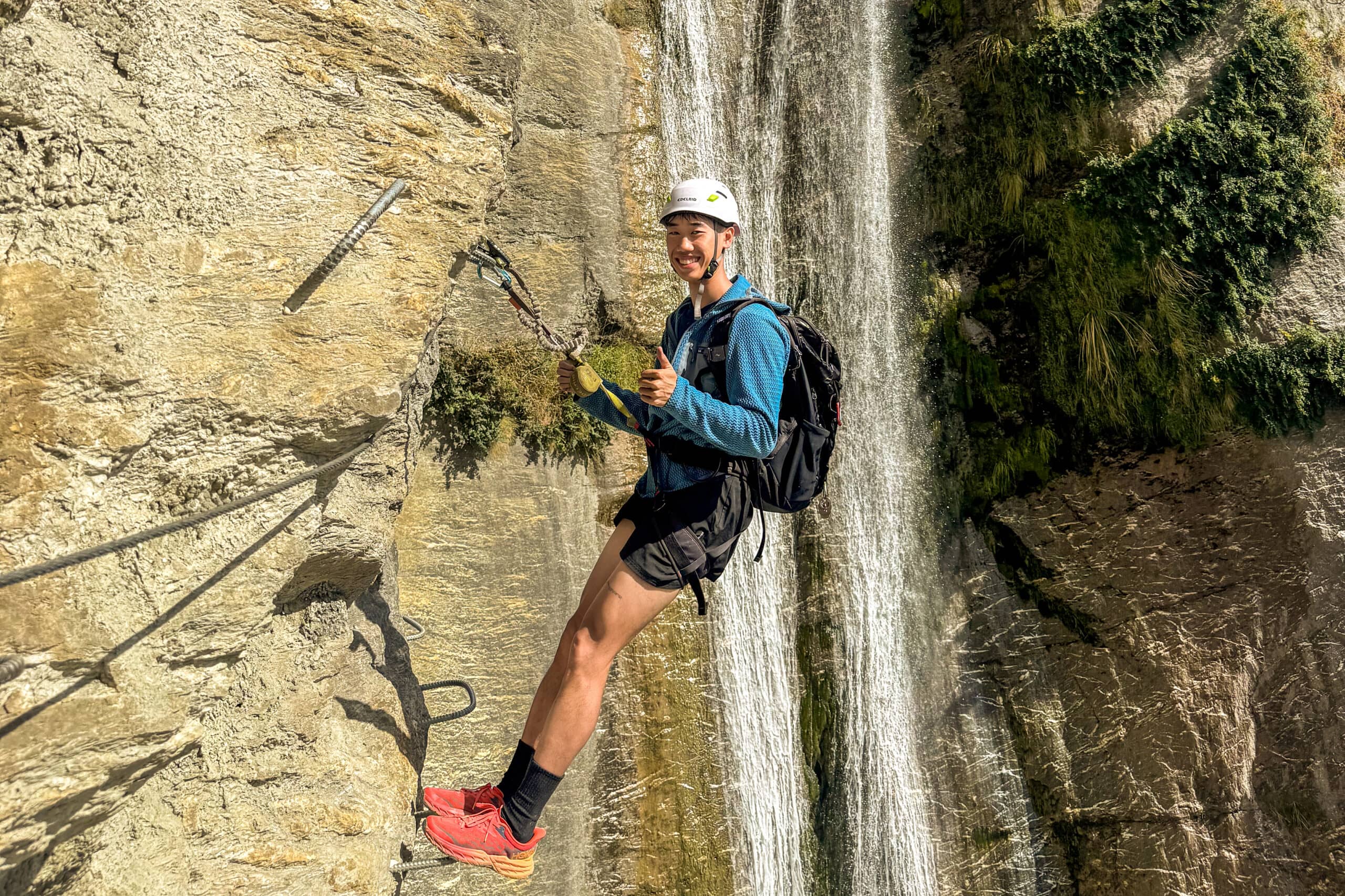 Via Ferrata at Wildwire Wanaka, New Zealand
