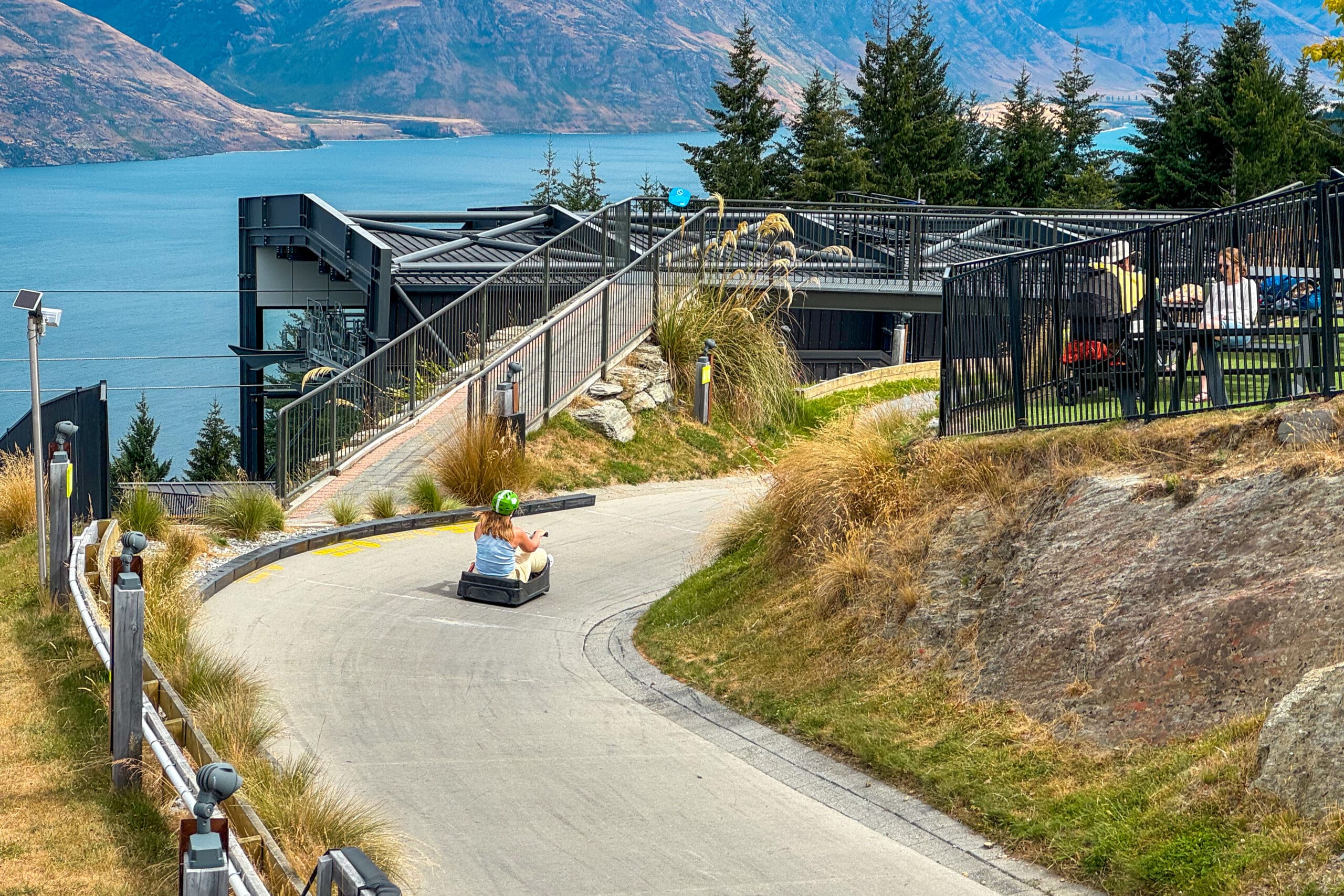 luge at Skyline Queenstown, New Zealand