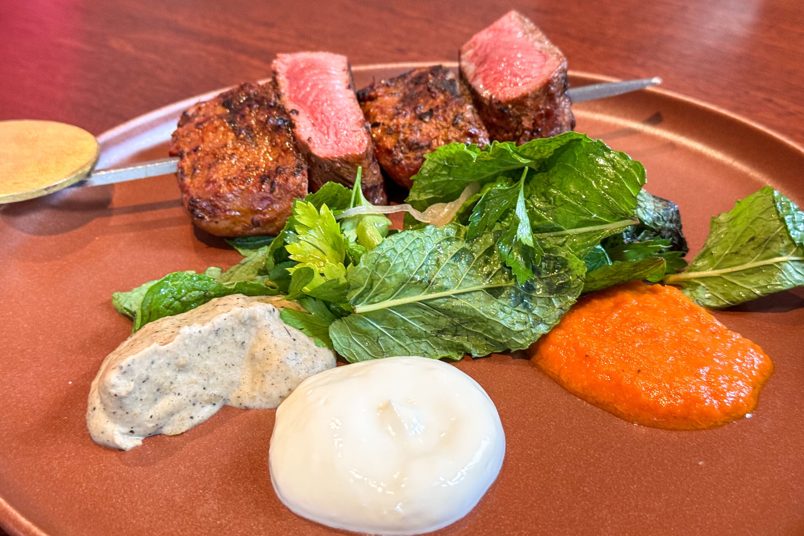 Meat skewers