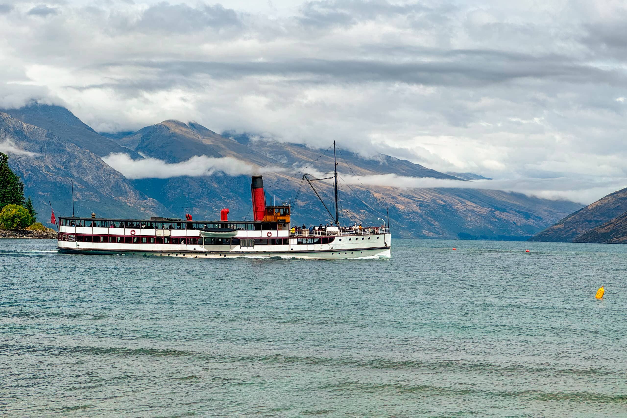 TSS Earnslaw in Queenstown, New Zealand