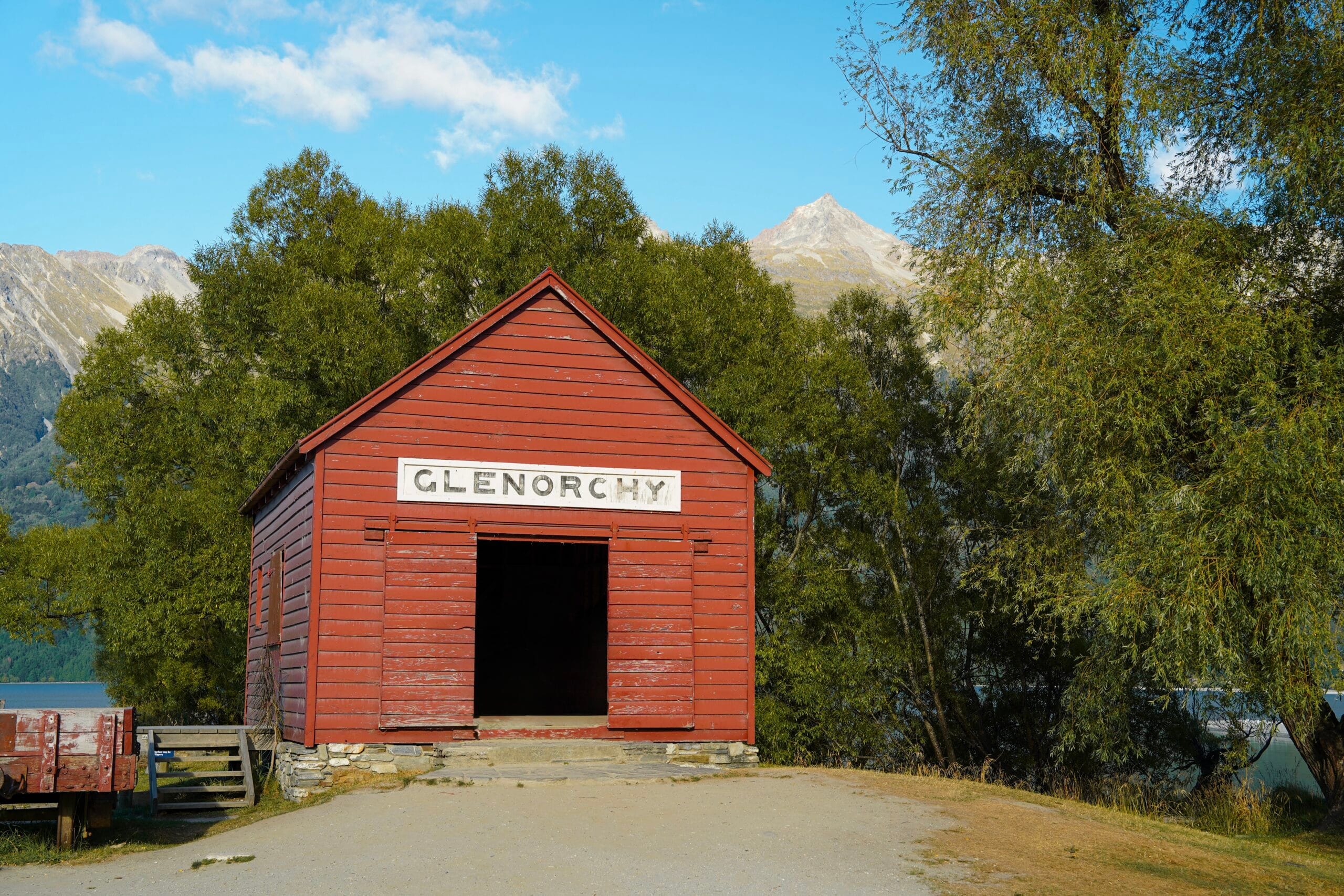 Red Wharf House in Glenorchy, New Zealand