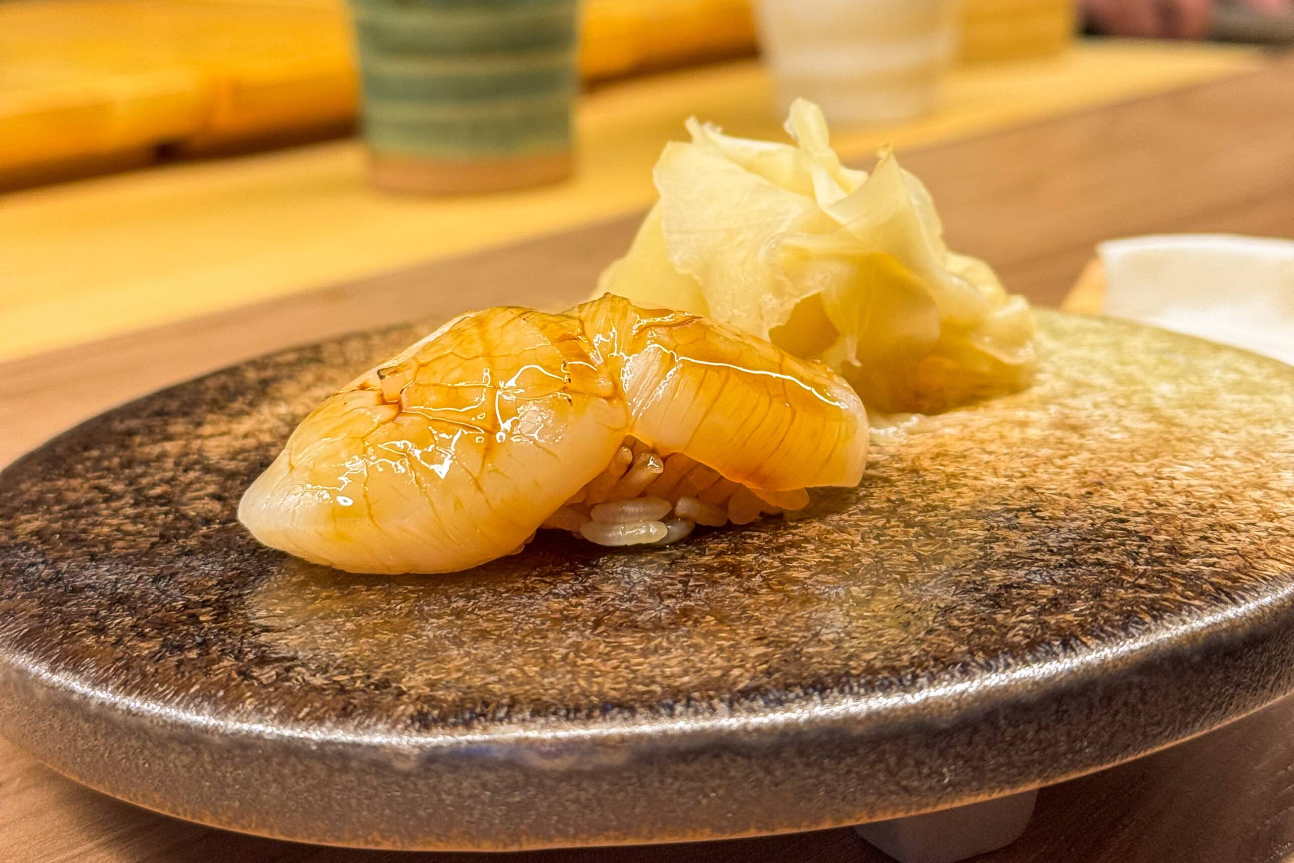 scallop nigiri in melbourne