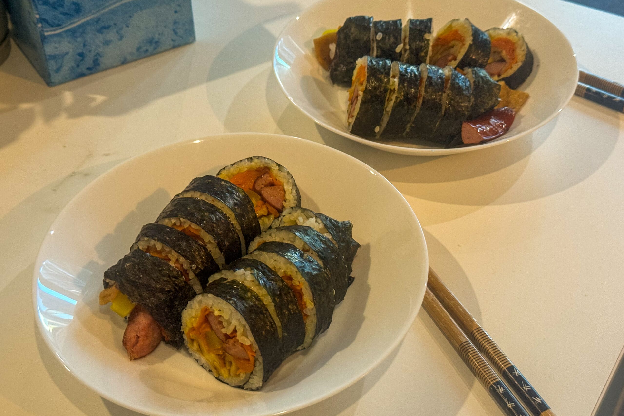 korean seaweed roll