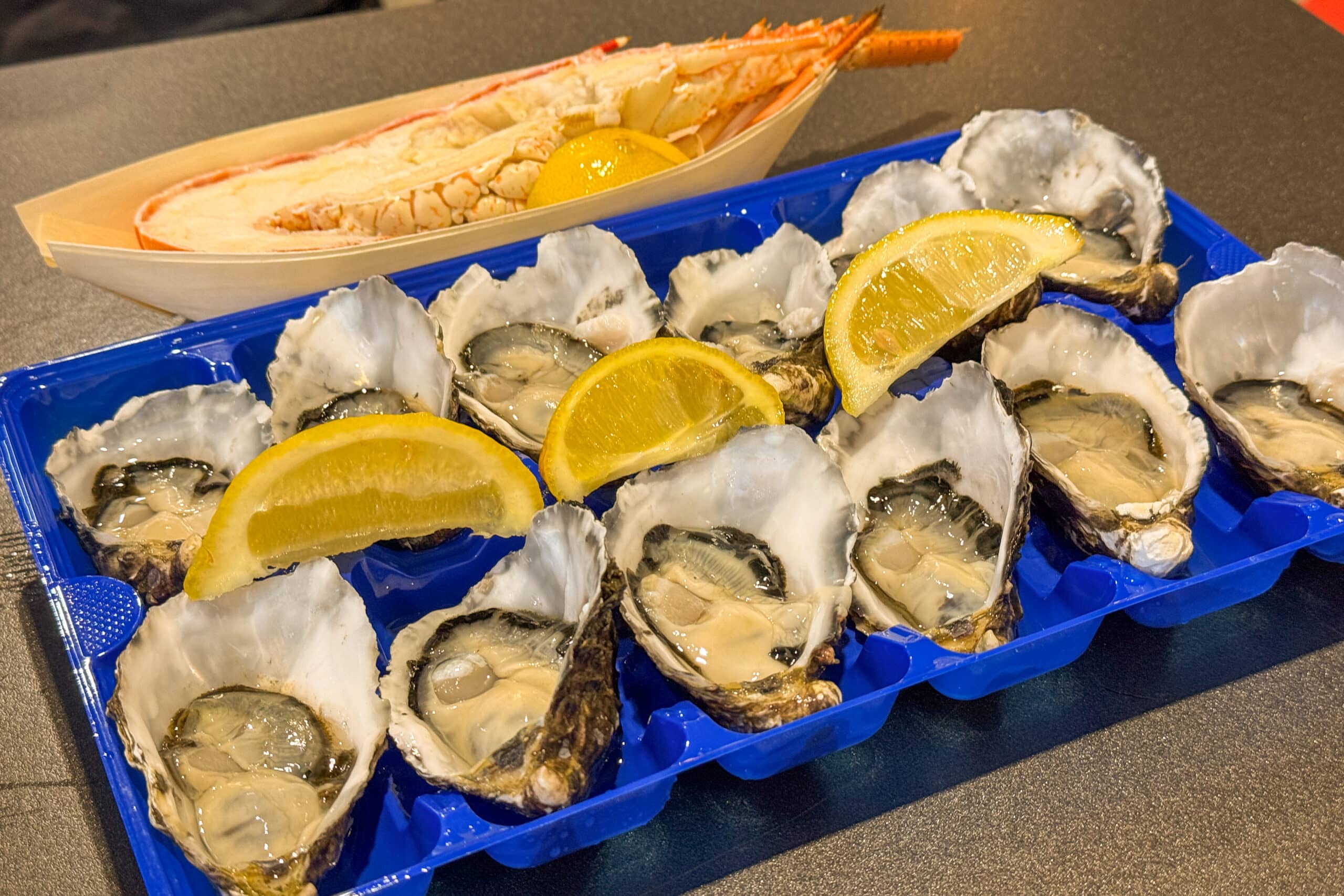 oysters in south melbourne market