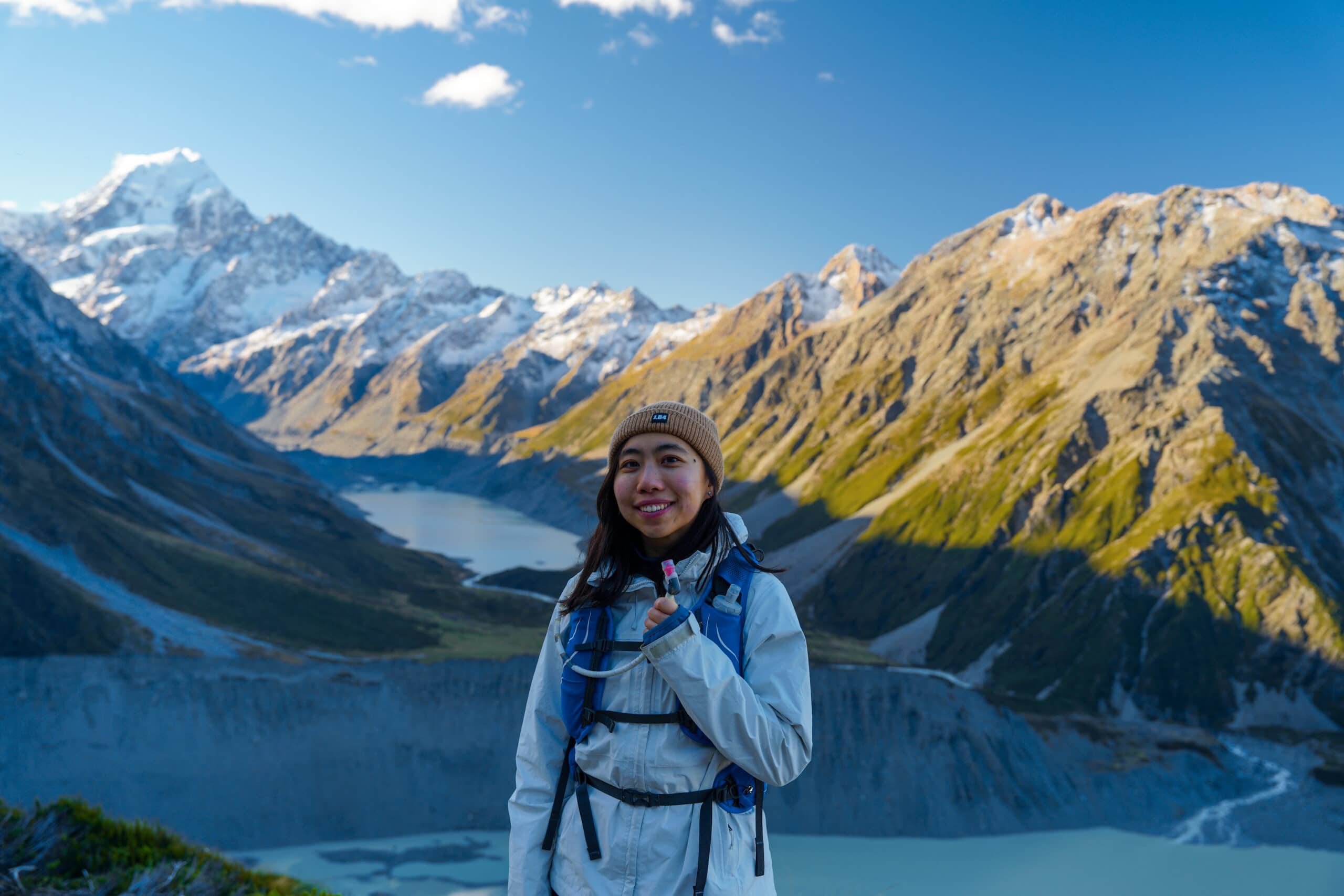 me at sealy tarns lookout