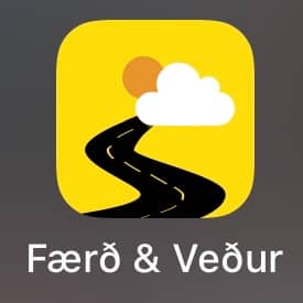 Iceland færd & vedur app