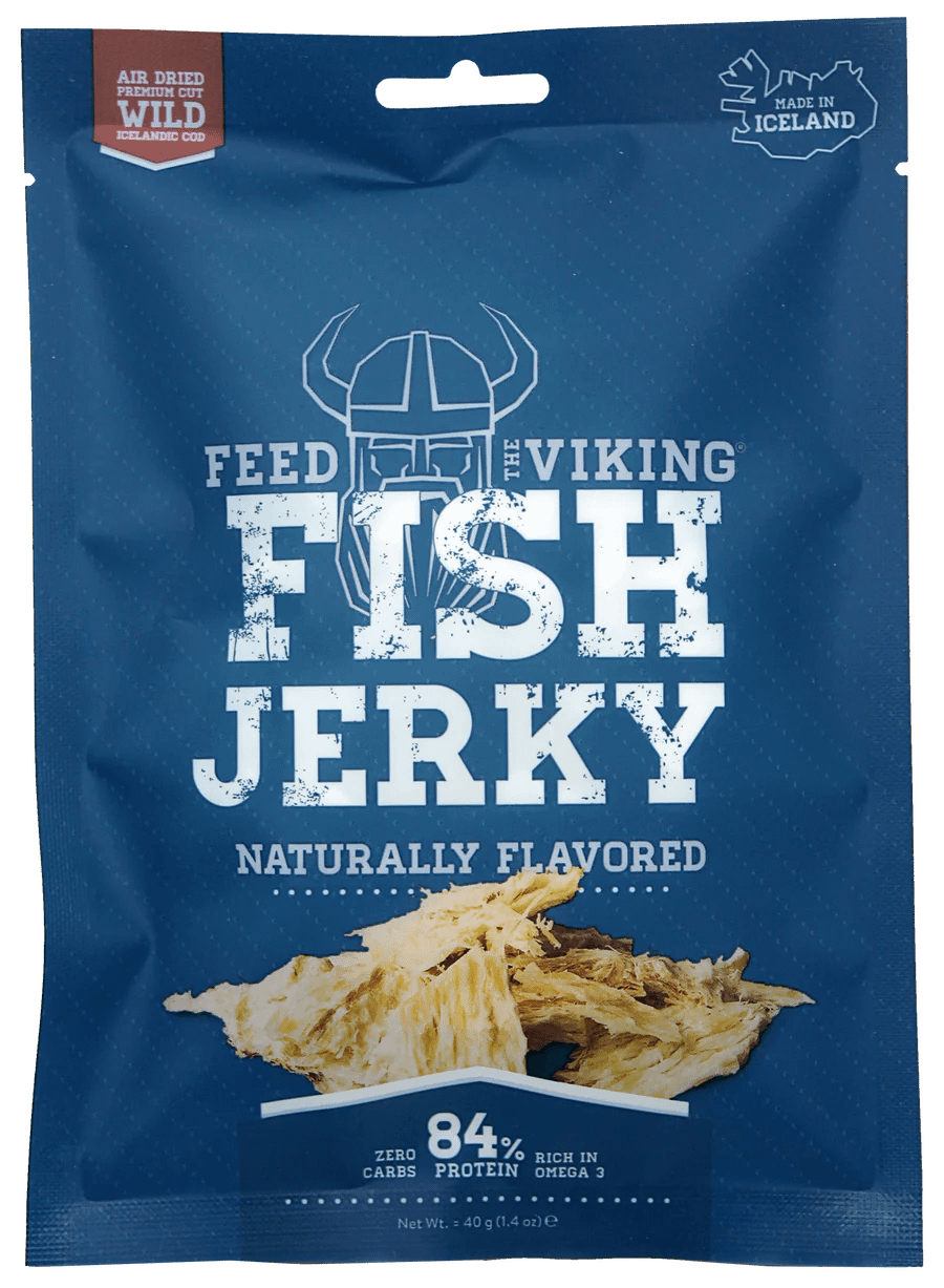 Fish jerky iceland